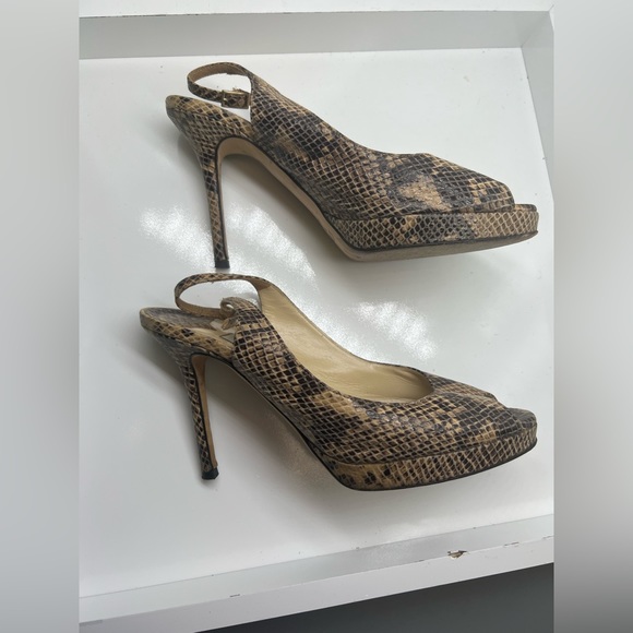 Jimmy Choo Python heels - Picture 3 of 12